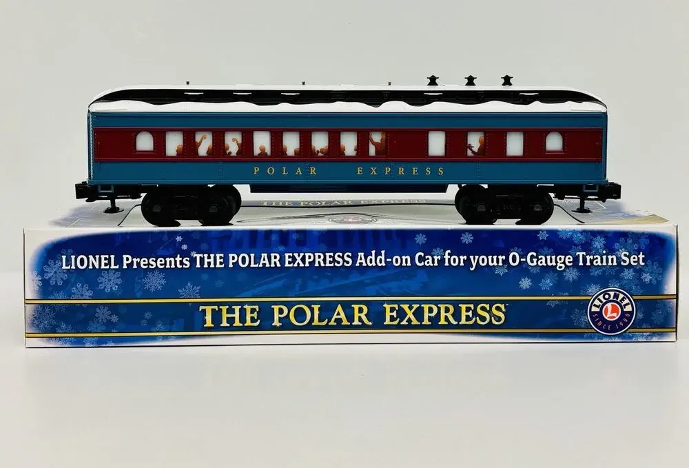 Lionel The Polar Express Diner Madison Passenger Car w/ Snow Roof 6-84604 New